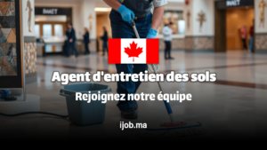 Opportunité d'emploi : Agent d'entretien des sols – Rejoignez notre équipe pour 2025