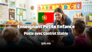 Enseignant Petite Enfance Corroios | Poste à Temps Plein avec Contrat Stable