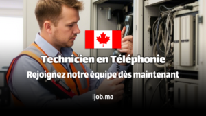 Recrutement d'un Technicien en Téléphonie - Rejoignez notre équipe dès maintenant !
