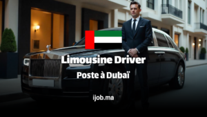 Chauffeur de Limousine VIP – Dubaï (Rémunération Attractive au Commissionnement) 