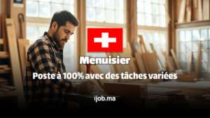 Menuisier/ère à Soleure – Poste à 100% avec des tâches variées