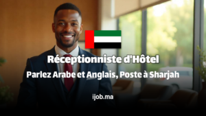 Réceptionniste d'Hôtel (Masculin, Arabe) – Poste à Sharjah avec Salaire Attractif