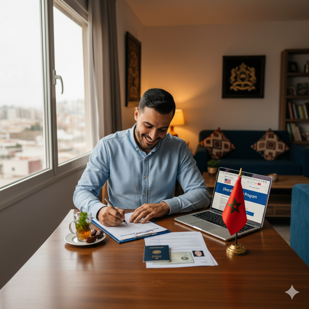 التسجيل في قرعة أمريكا 2026 عبر الموقع الرسمي