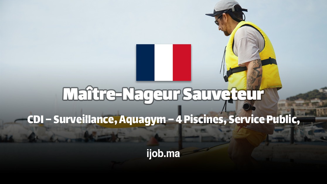 Maître-Nageur Sauveteur H/F – Vienne Condrieu Agglomération (Isère)